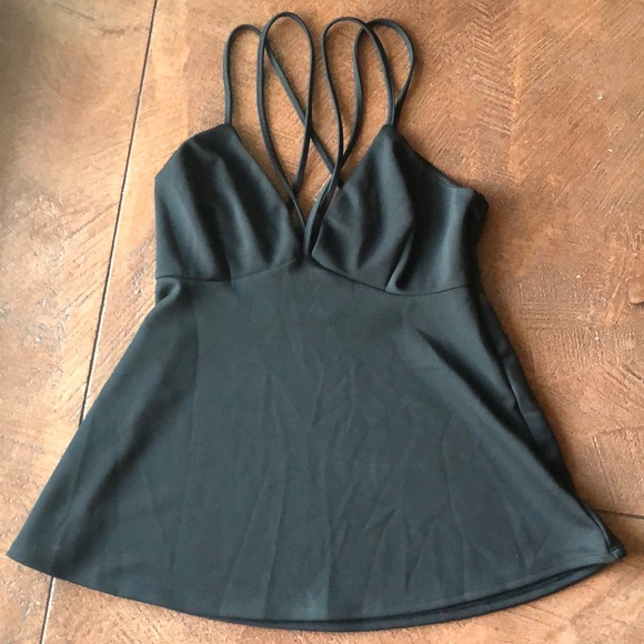 Express Tops - Black strappy top